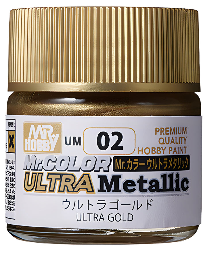 Mr Hobby Mr. Color Ultra Metallic Series - UM02 Ultra Gold