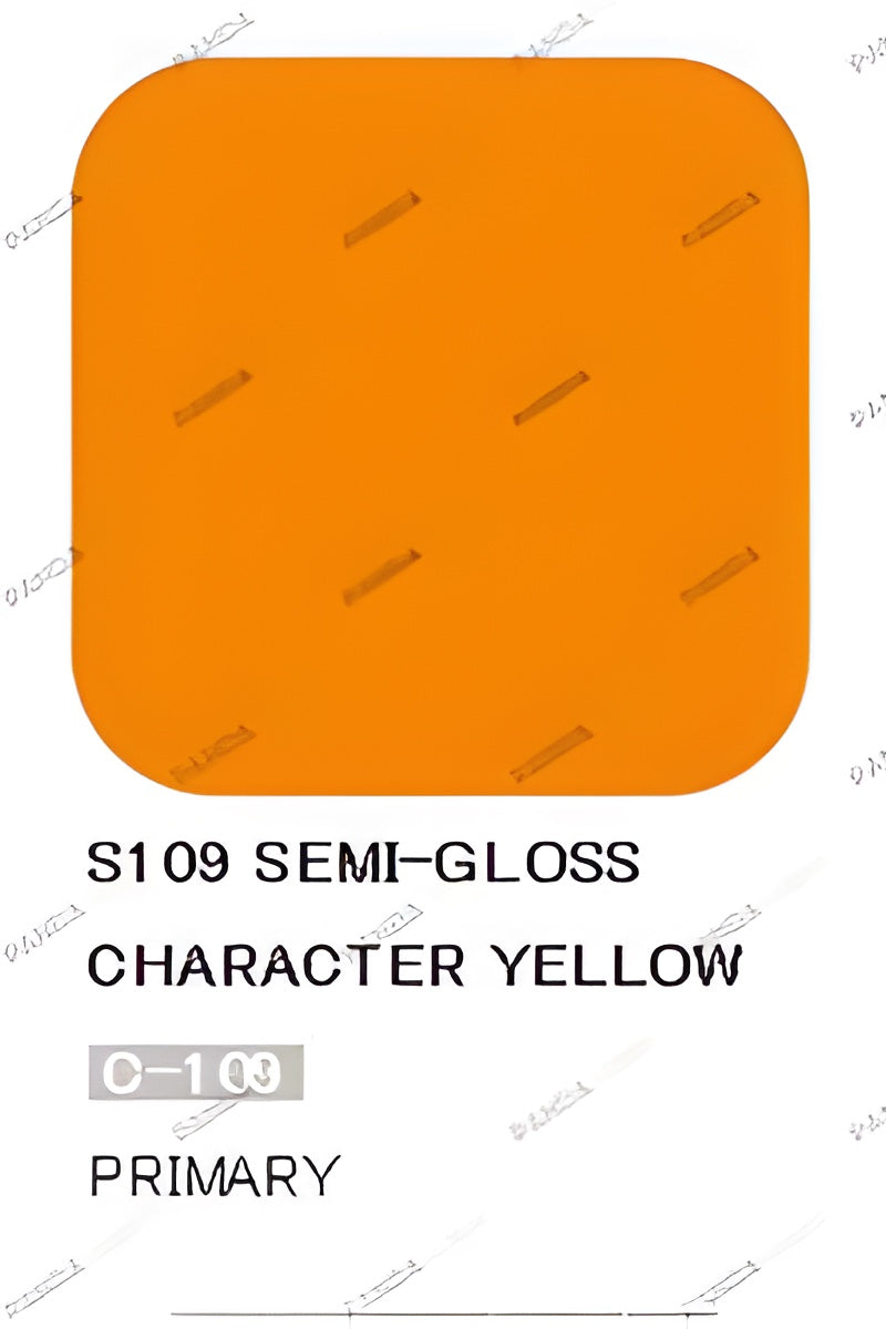 Mr Hobby Mr Color Spray - S109 Character Yellow (Semi-Gloss/Primary)