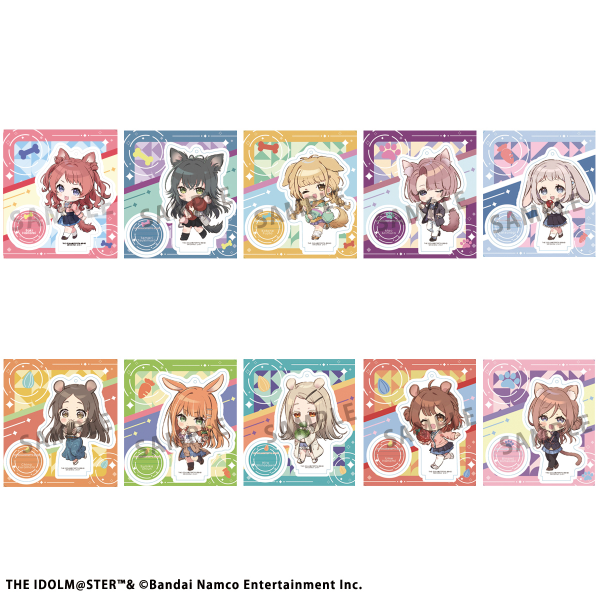 MegaHouse Tokotoko Acrylic Stand Gakuen IDOLM@STER | 4535123841743