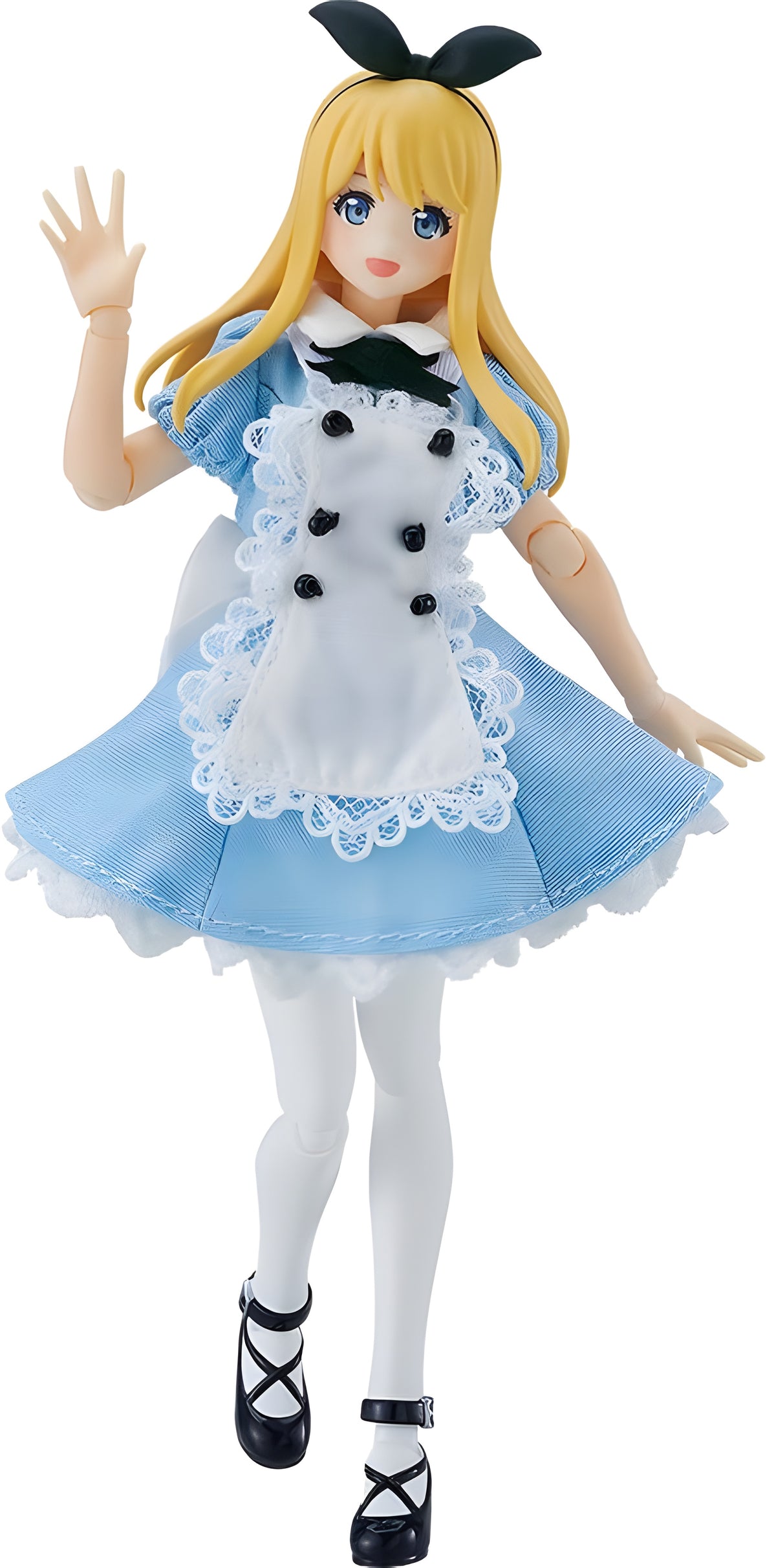 figma Female Body (Alice) with Dress + Apron Outfit