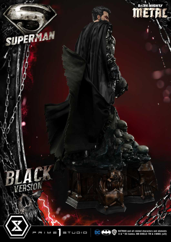 Prime 1 Studio Museum Masterline Dark Nights: Metal (Comics) Superman Black Version | 4580708043500