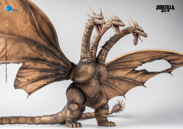 HIYA TOYS Exquisite Basic Series None Scale 10 Inch Godzilla vs. King Ghidorah King Ghidorah Battle Damaged Ver. Action Figure(6957534204395)