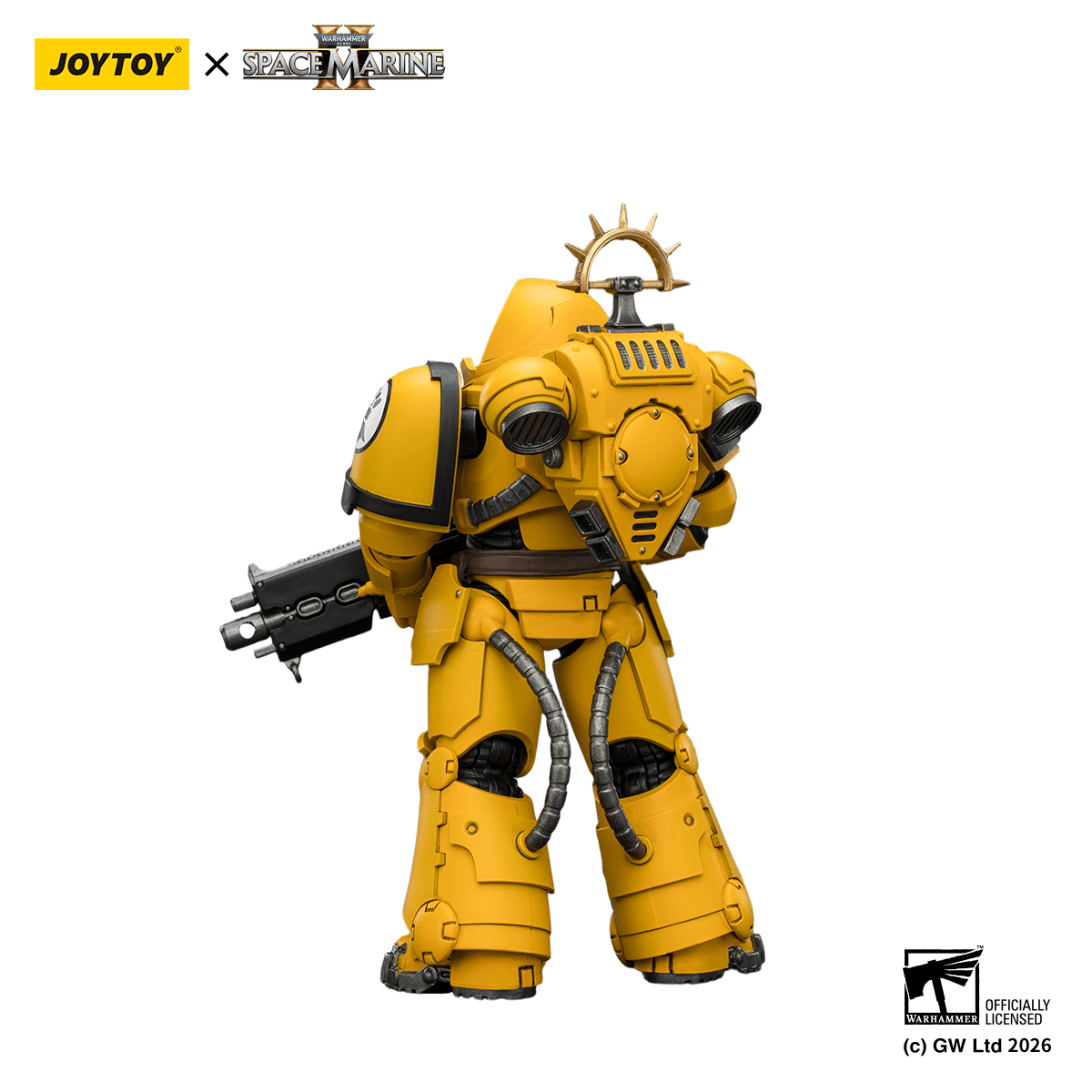 Game Edition Imperial Fists Heavy Intercessor with Heavy Bolt Rifle and Bolt Pistol | 6927054403653