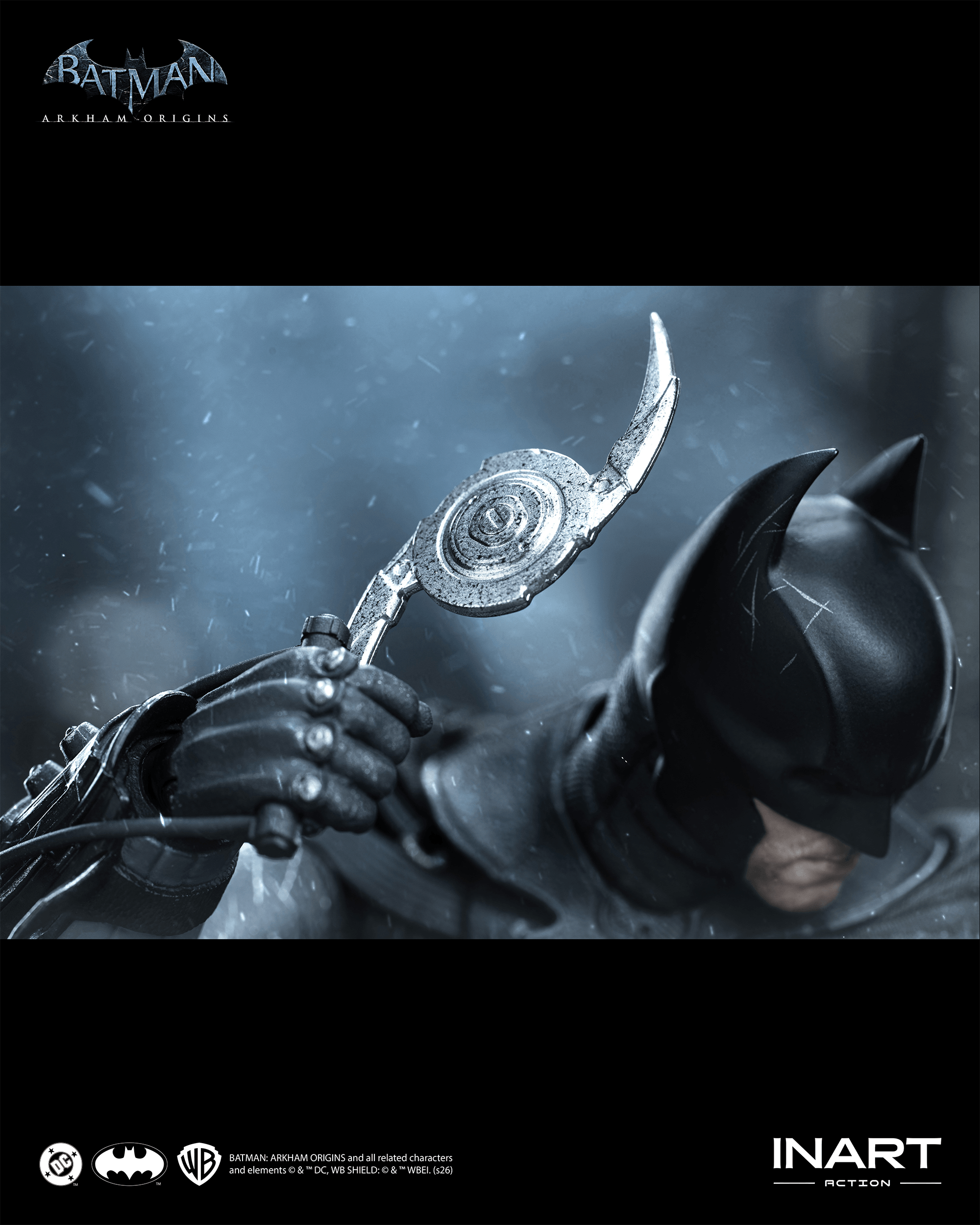 INART Action – Batman: Arkham Origins – Batman (Battle Damaged Version) Action Figure | 6972662531861