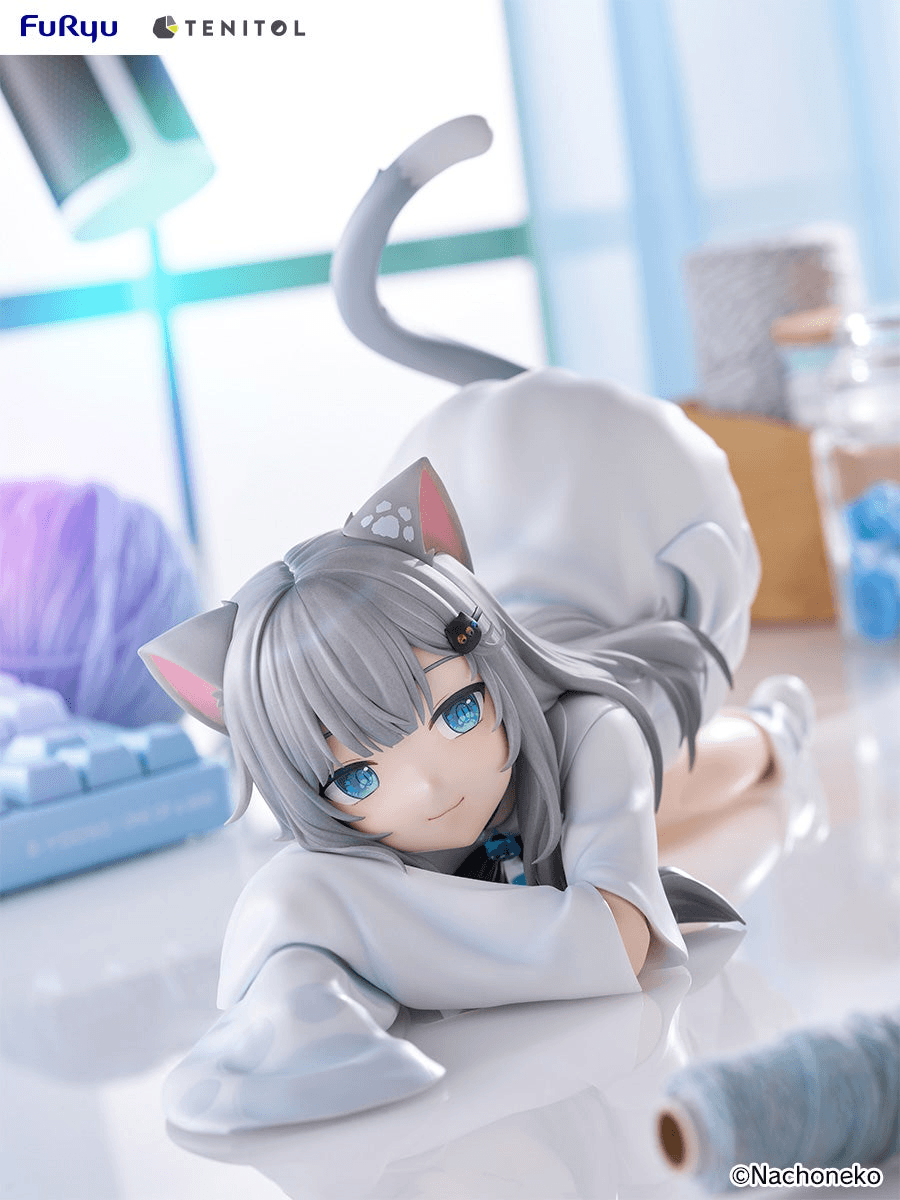 TENITOL BIG Noodle Stopper Figure Nachoneko | 4580736407664