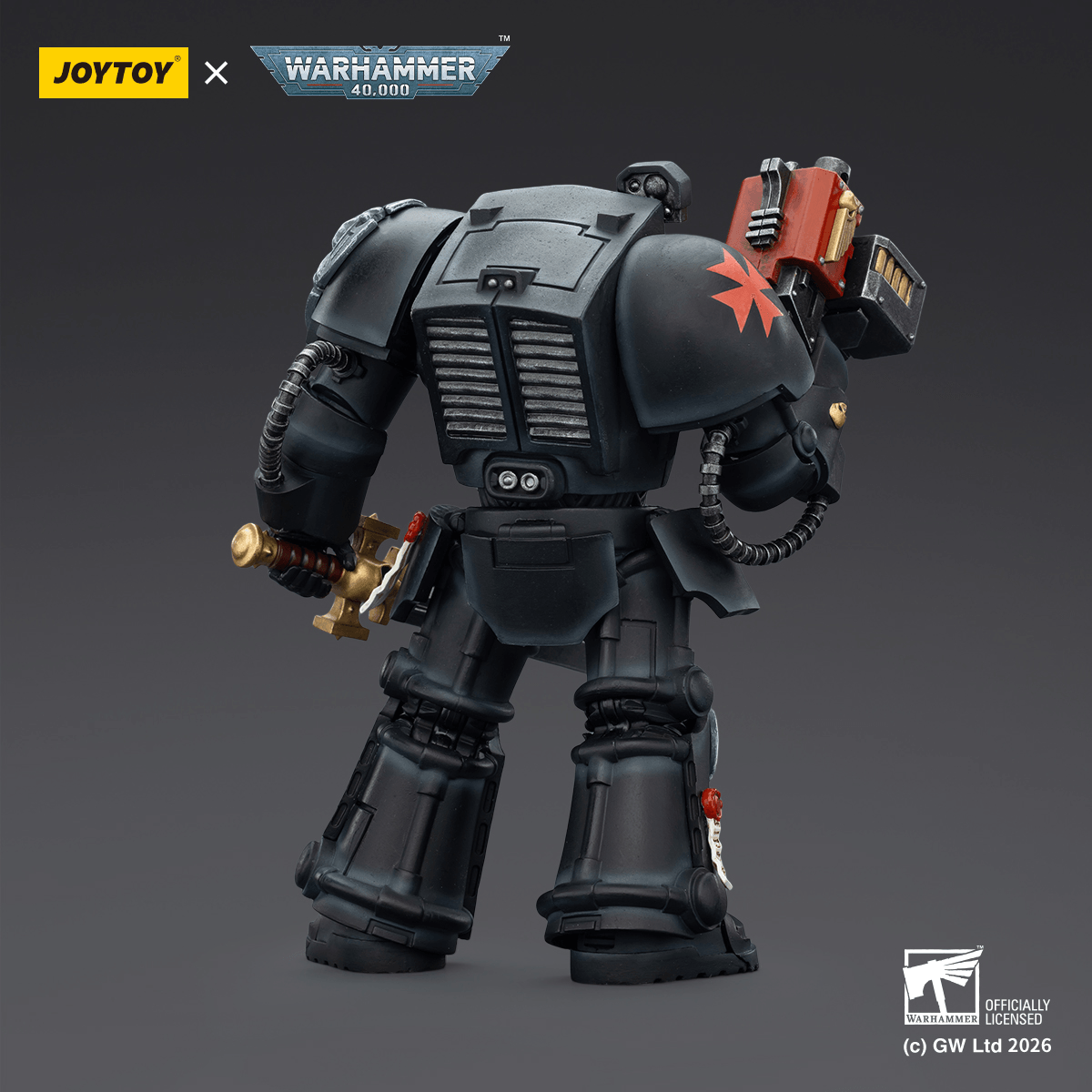 Black Templars Terminator 1 with Power Sword and Storm Bolter | 6927054403097