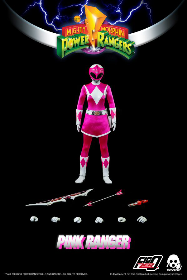 Three Zero Mighty Morphin Power Rangers - FigZero 1/6 Pink Ranger | 4897056203143