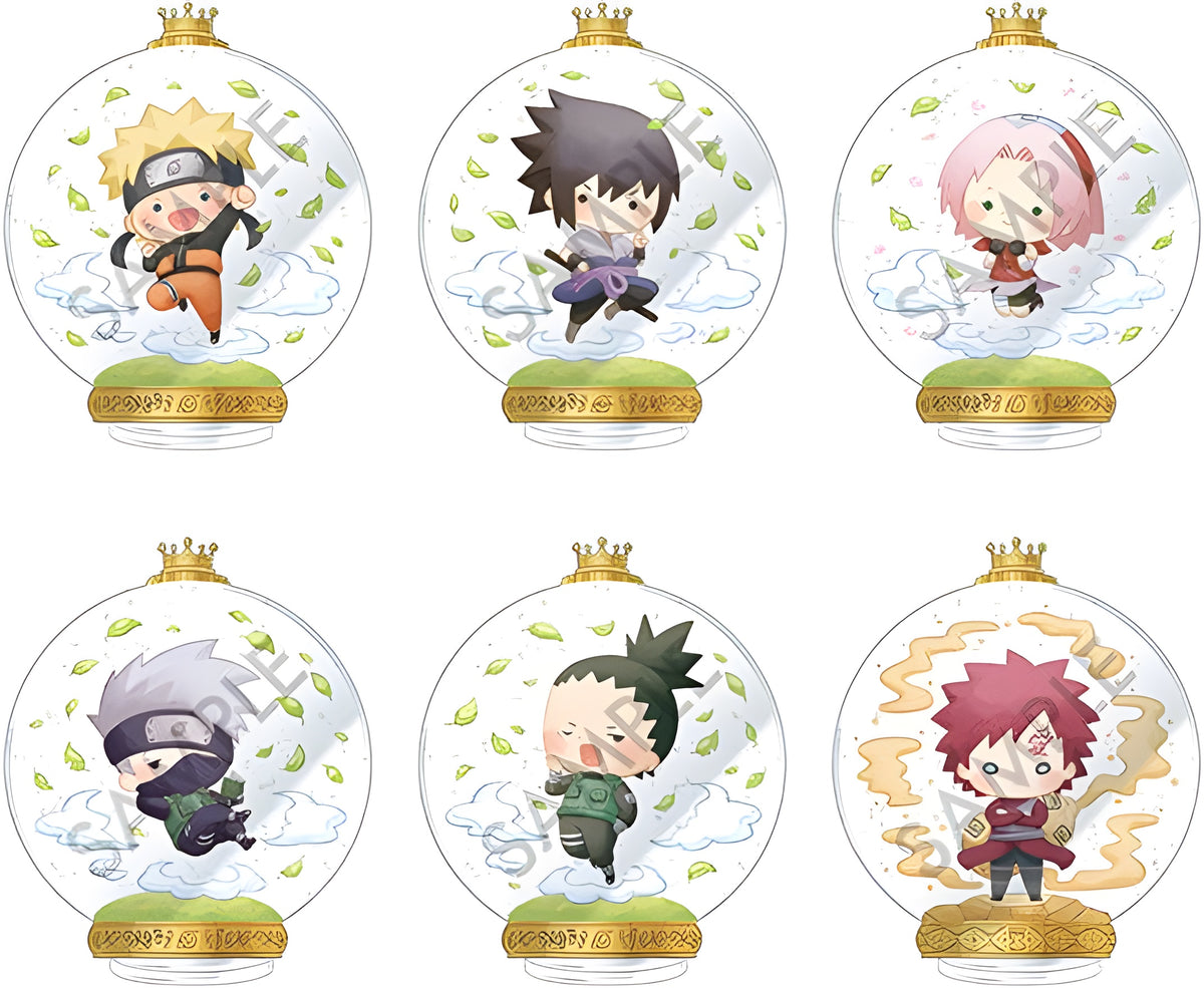 MegaHouse Globe Acrylic Stand NARUTO Shippuden Here we come with the shine