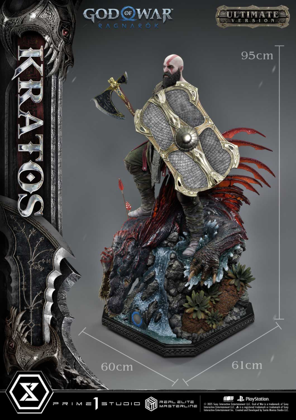 Prime 1 Studio Real Elite Masterline God of War: Ragnarok Kratos Ultimate Version | 4582647120793