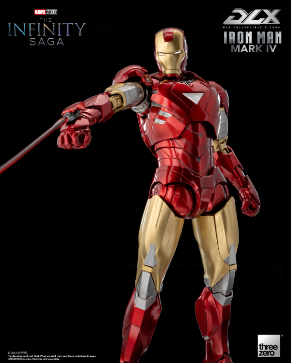 threezero Marvel Studios: The Infinity Saga: DLX Iron Man Mark 4 | 4895250812888