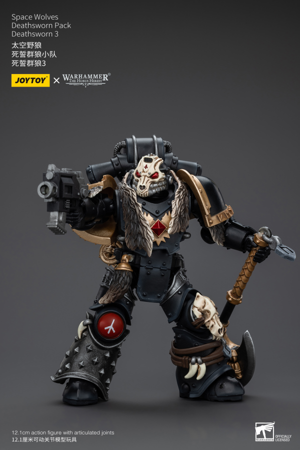 Joy Toy Space Wolves Deathsworn Pack Deathsworn 3 | 6973130376090