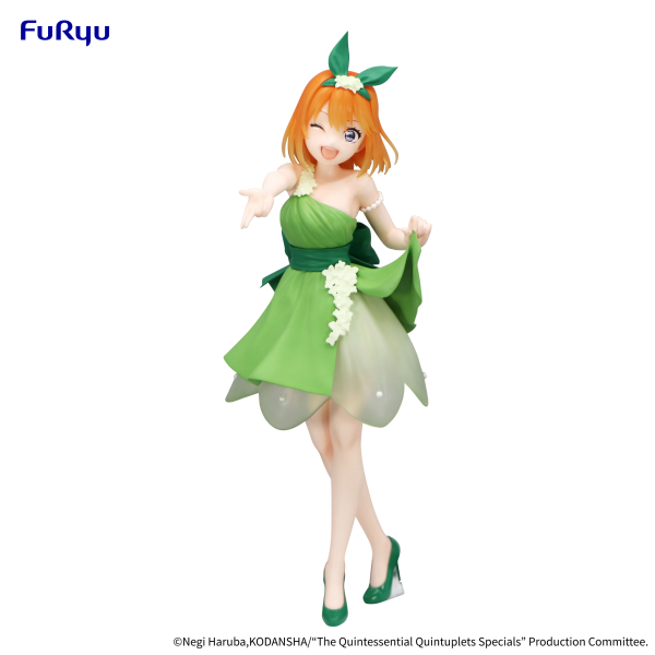 FuRyu The Quintessential Quintuplets Specials Trio-Try-iT Figure -Nakano Yotsuba Pastel Dress ver.- | 4582782366858