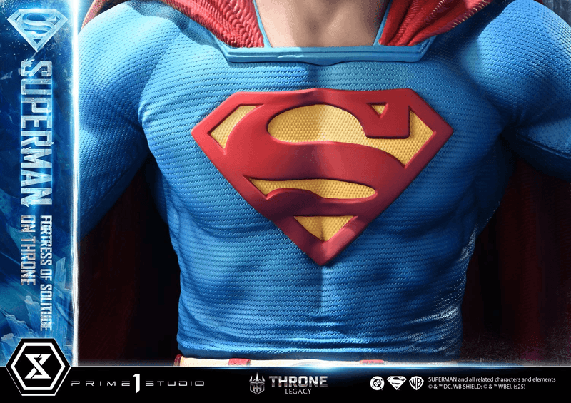 Prime 1 Studio Throne Legacy Superman (Comics) Superman Fortress of Solitude on Throne (Design by Gabriele Dell'Otto) Ultimate Bonus Version | 4582647122162