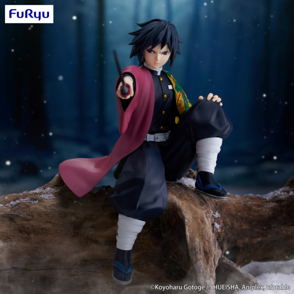 FURYU Corporation Demon Slayer: Kimetsu no Yaiba Noodle Stopper Figure -Tomioka Giyu- | 4582655074934