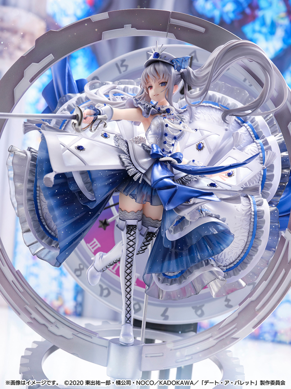 eStream "Date A Bullet" The White Queen -Royal Blue Sapphire Dress Ver.- 1/7 Scale Figure (SHIBUYA SCRAMBLE FIGURE) | 4580769941401