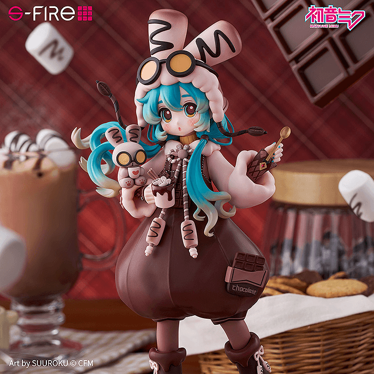 SEGA Hatsune Miku Marshmallow Hot Cocoa Figure | 4582733437897
