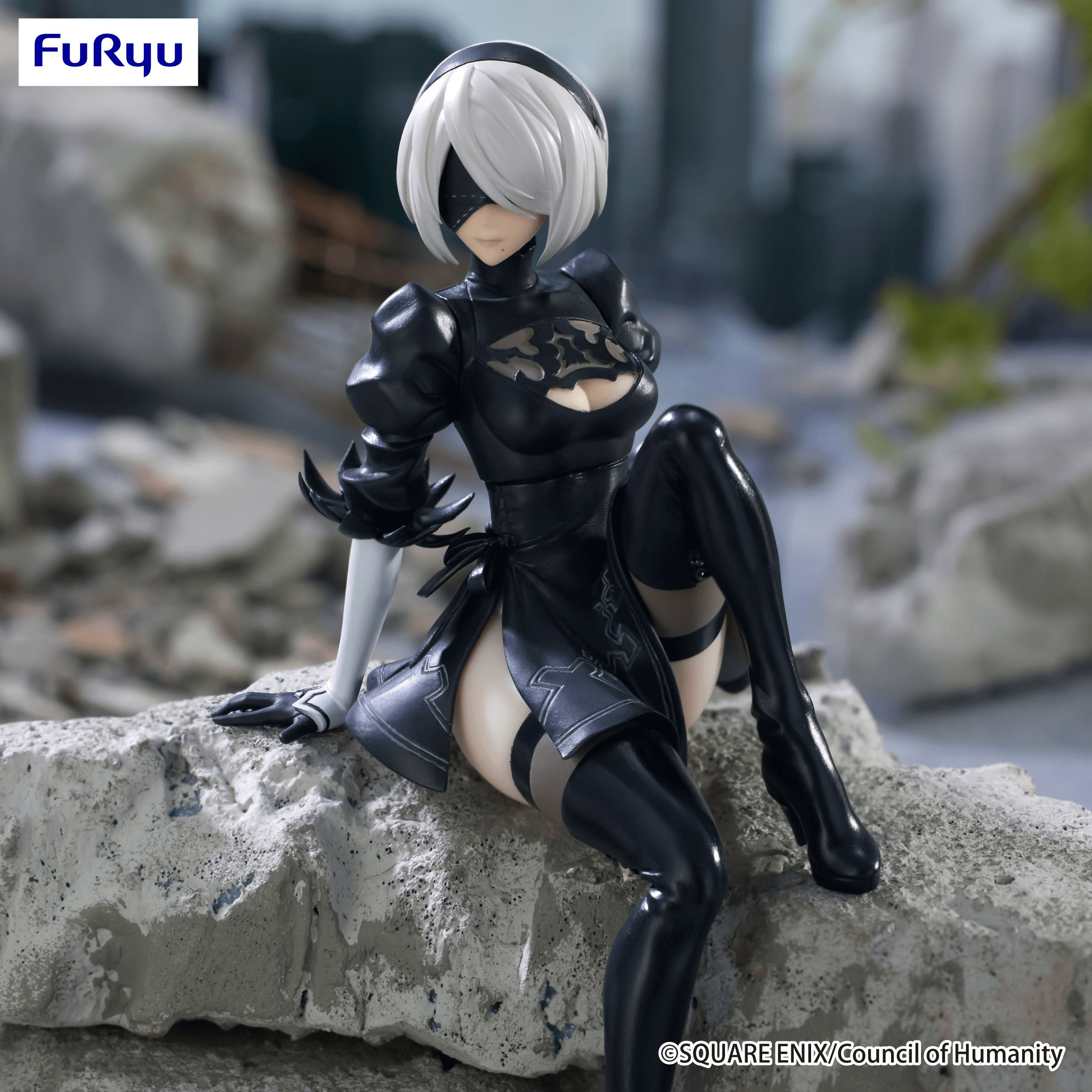 (Rerelease) NieR:Automata Ver1.1a Noodle Stopper Figure -2B- (YoRHa No.2 Type B) | 4571623509950