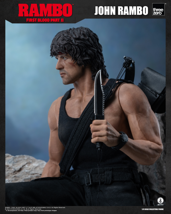 Three Zero Rambo: First Blood Part II - 1/6 John Rambo | 4897056205239