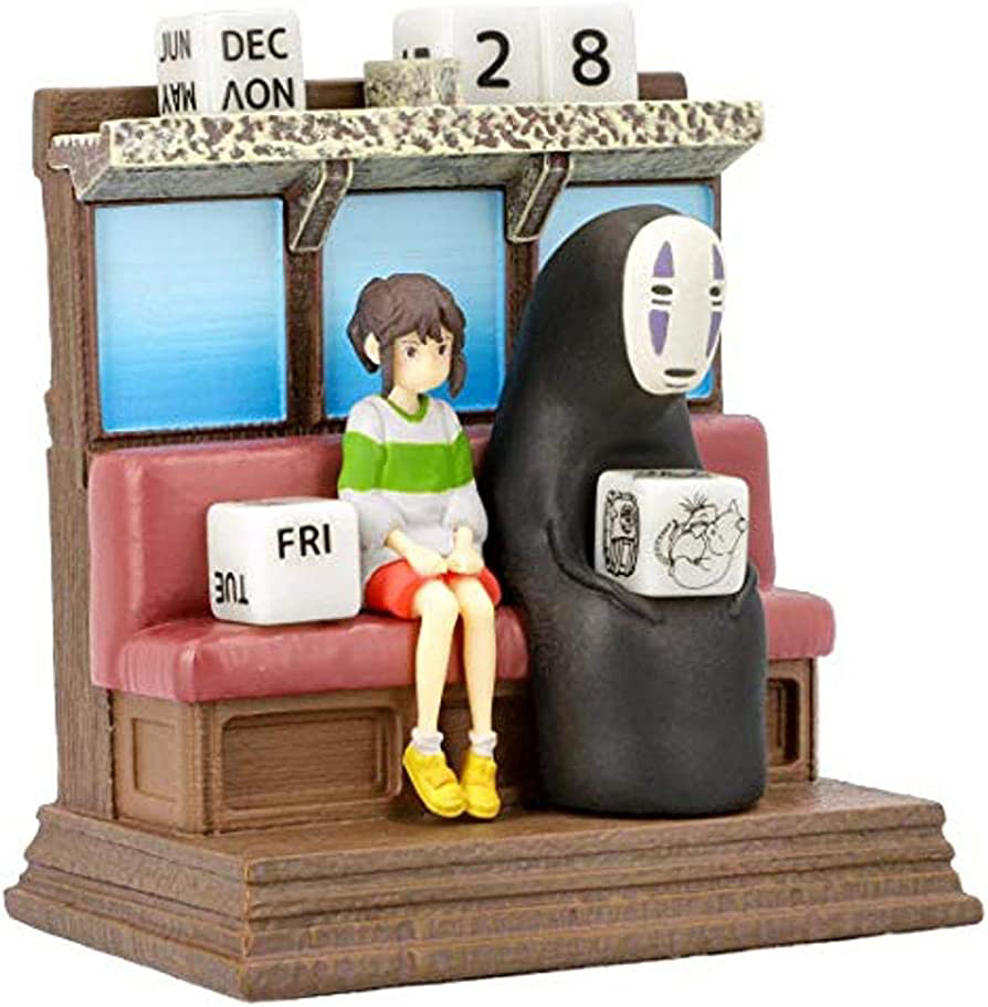 Spirited Away Riding the Railway Perpetual Calendar "Spirited Away" (Box/3) | 4990593457724