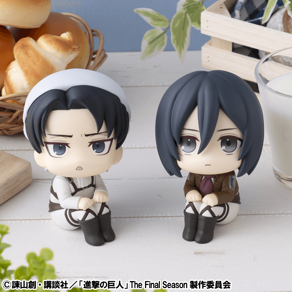 Lookup Attack on Titan Levi Cleaning up Ver. & Mikasa Ackerman set【with gift】 | 4535123849435