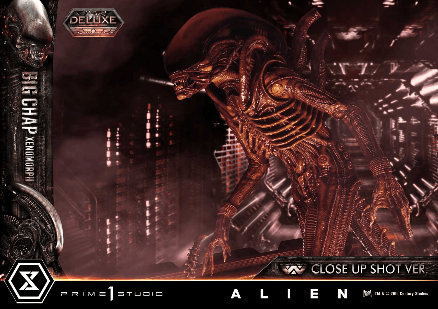 Museum Masterline XL Alien (Film) Big Chap Xenomorph Close Up Shot Ver. Deluxe Version | 4582647123978