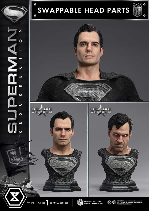 Prime 1 Studio Real Elite Masterline Justice League (Film) Superman "Resurrection" Zack Snyder's Justice League Deluxe Version | 4582647120946
