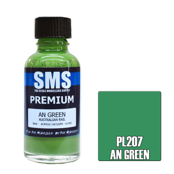 The Scale Modellers Supply (SMS) Premium AN GREEN 30ml | 744109798191