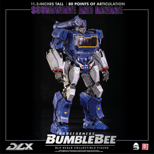 Three Zero Transformers: Bumblebee - DLX Soundwave and Ravage | 4897056202627