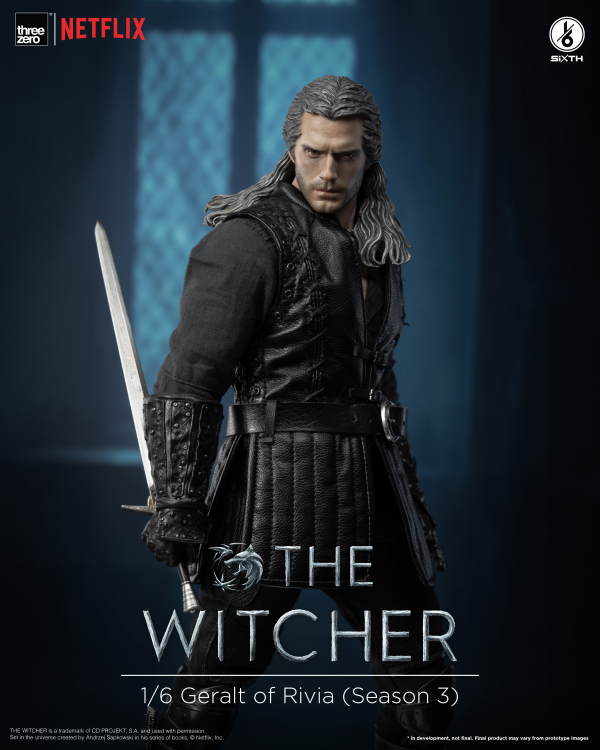 Three Zero The Witcher - 1/6 Geralt of Rivia (Season 3) | 4895250809758