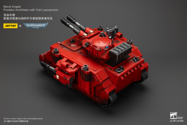 JOYTOY Blood Angels Predator Annihilator with Twin Lascannons | 6927054401499