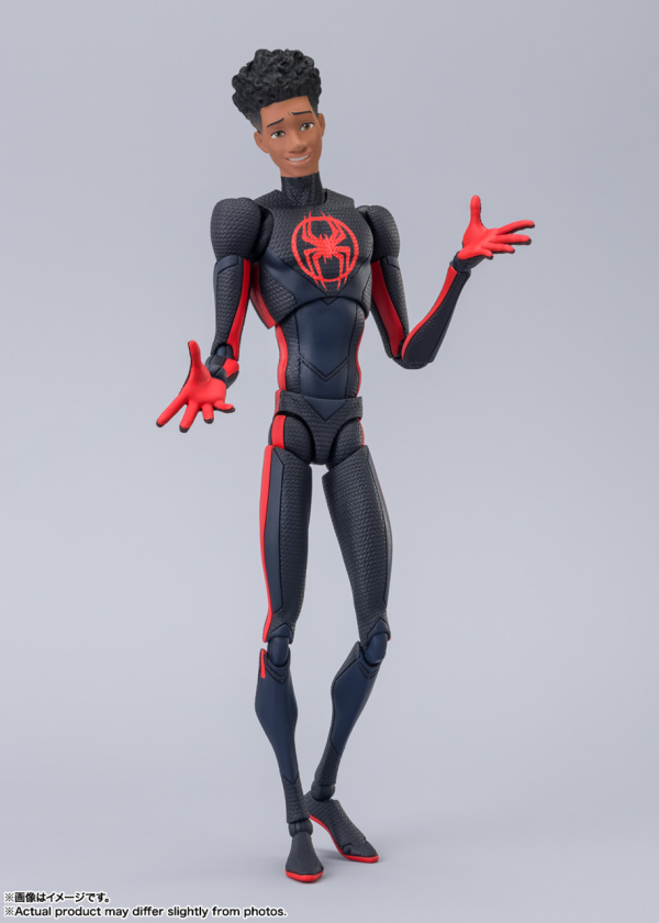 BANDAI Tamashii Spider Man (Miles Morales) World Tour Limited Edition Spider-Man: Across the Spider-Verse, Bandai Spirits S.H.Figuarts | 4573102641793