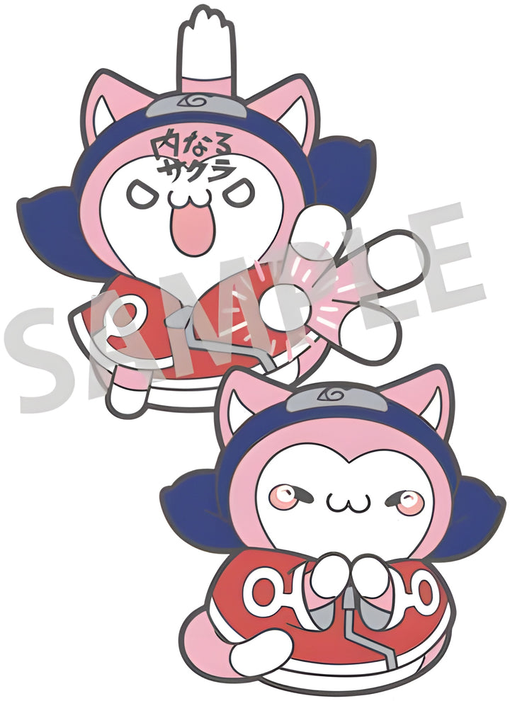 MegaHouse MEGA CAT PROJECT NARUTO Nyaruto Pins collection Sakura Haruno