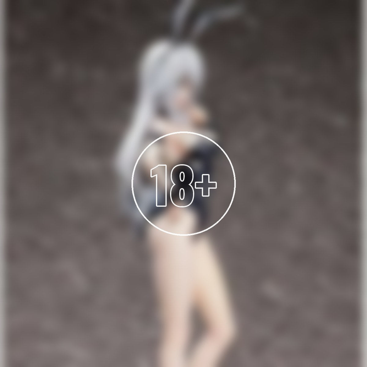 Black Heart: Bare Leg Bunny Ver. - 18+ adults only cover