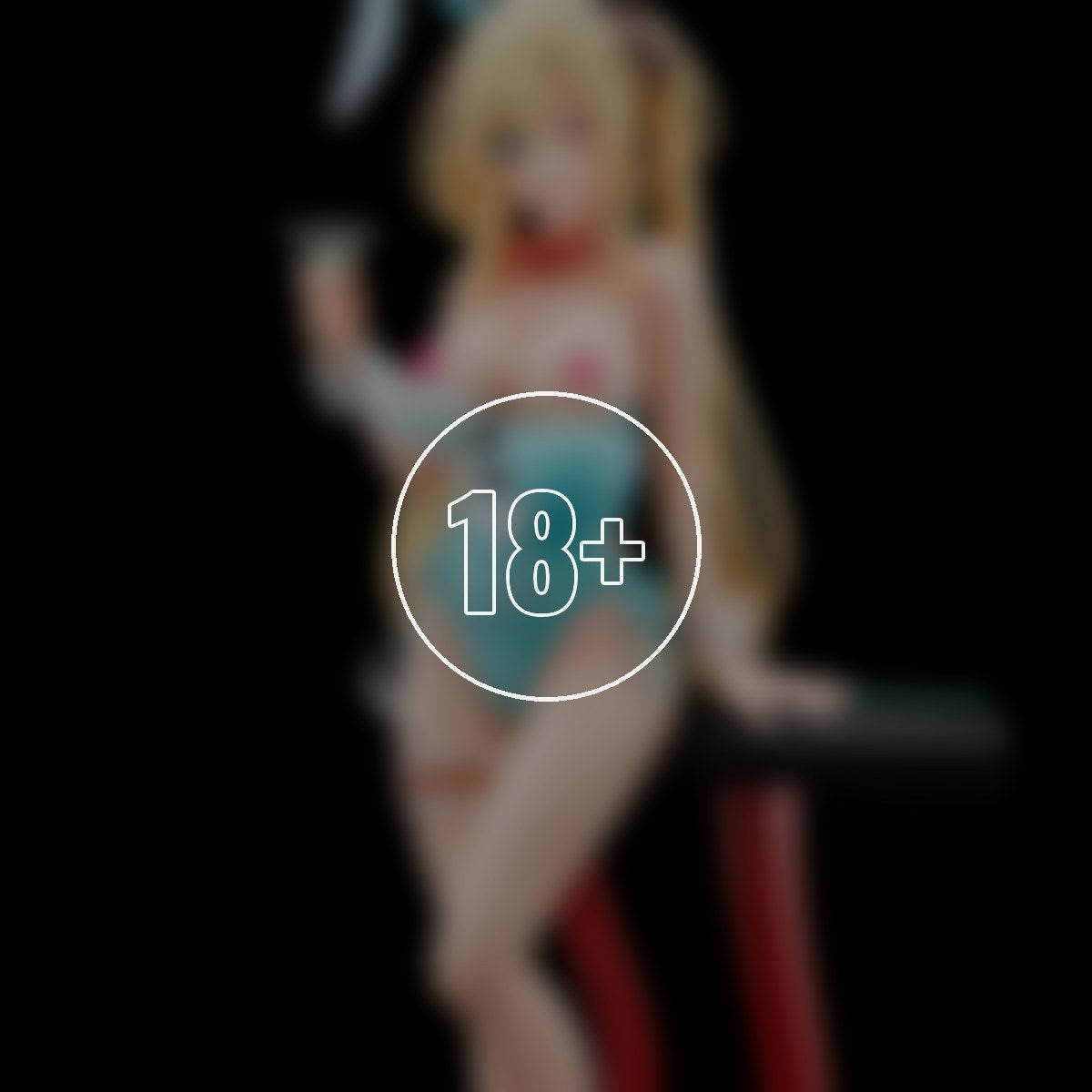 Regina Mercedes wearing 秘色(HISHOKU) bunny costume with Nip Slip Gimmick System - 18+ adults only cover