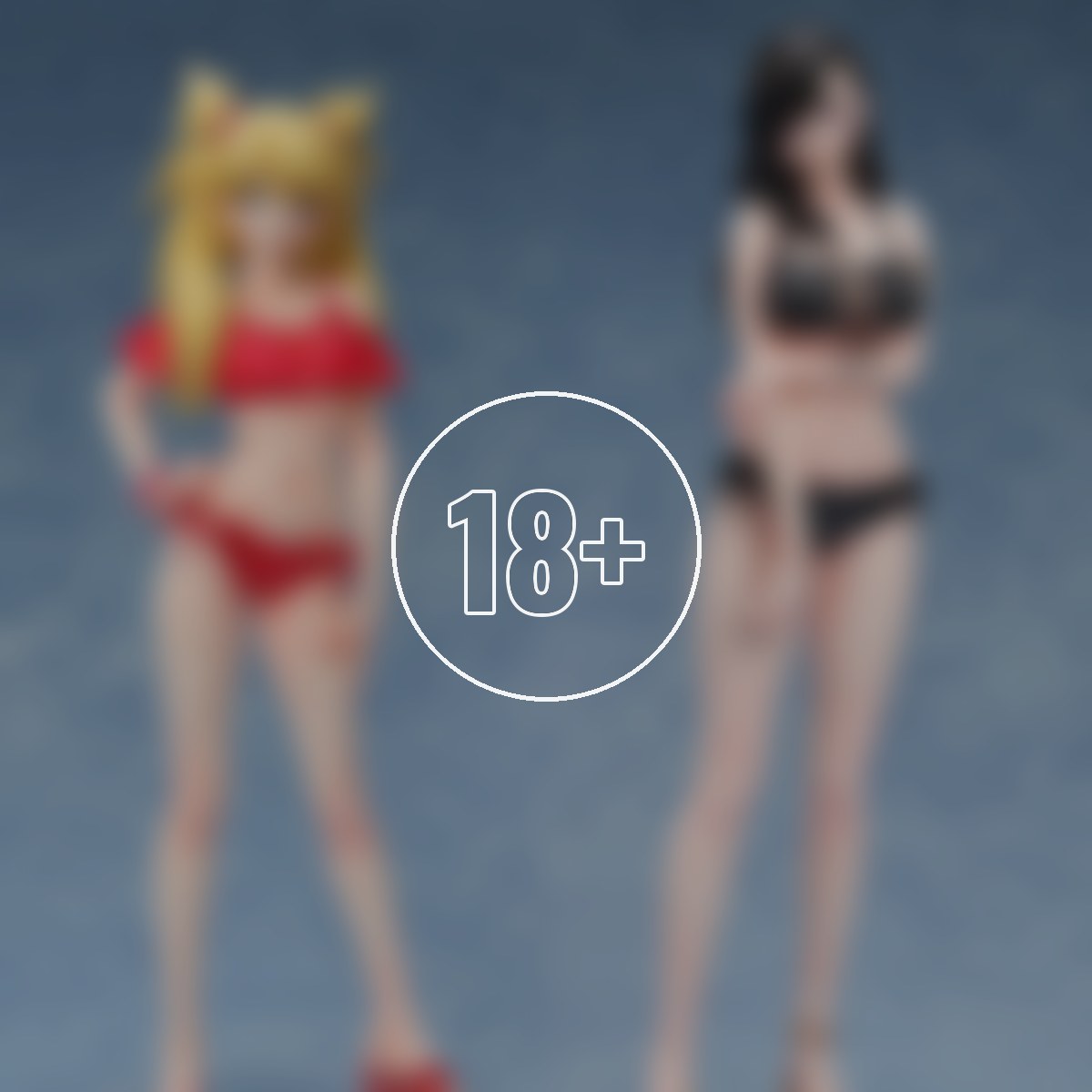 Ninny Spangcole: Swimsuit Ver. - 18+ adults only cover