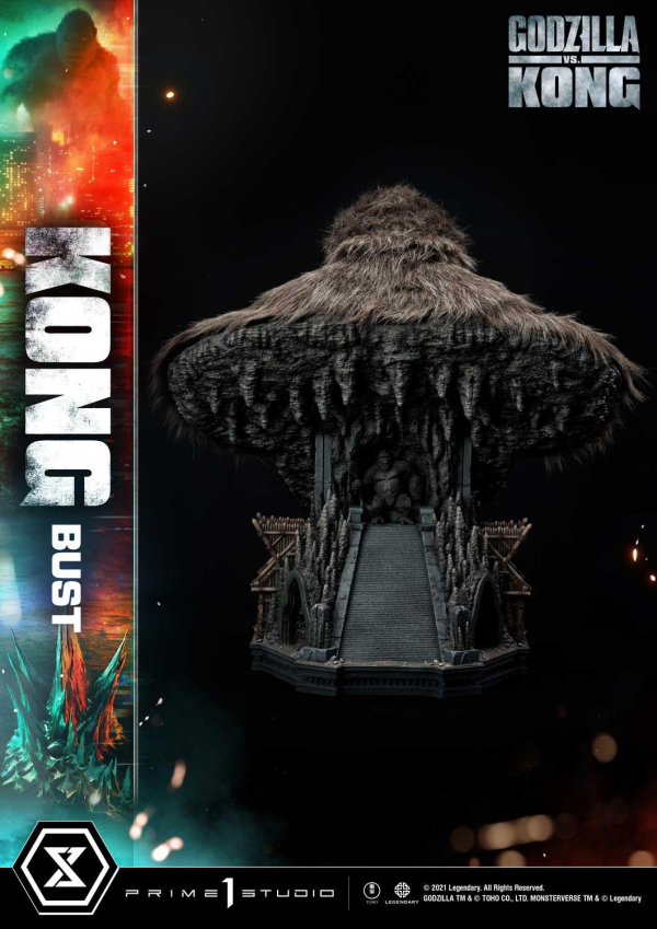 Prime 1 Studio Life Size Bust Godzilla vs Kong (Film) Kong | 4580708032122