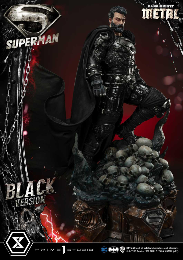 Prime 1 Studio Museum Masterline Dark Nights: Metal (Comics) Superman Black Version | 4580708043500