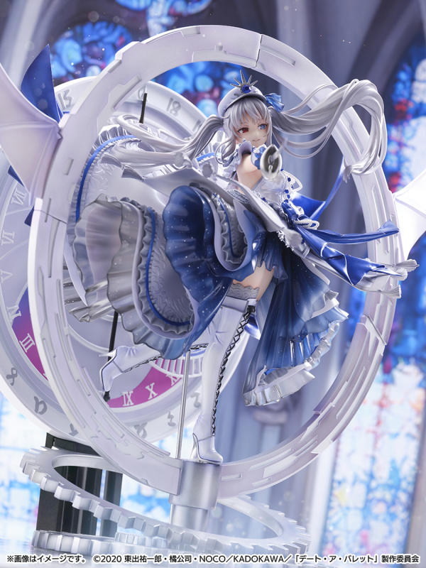 eStream "Date A Bullet" The White Queen -Royal Blue Sapphire Dress Ver.- 1/7 Scale Figure (SHIBUYA SCRAMBLE FIGURE) | 4580769941401