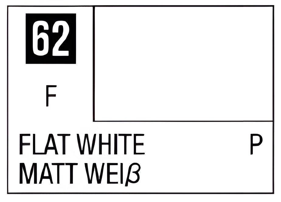 Mr Hobby Mr. Color 62 - Flat White (Flat/Primary)