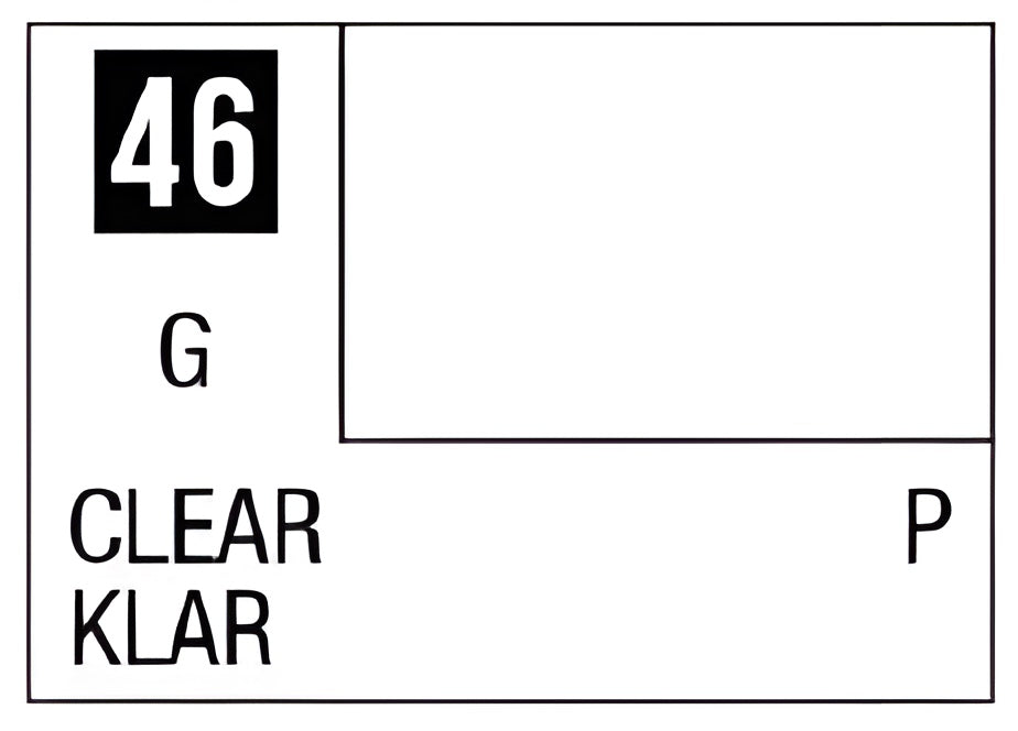 Mr Hobby Mr. Color 46 - Clear (Gloss/Primary)
