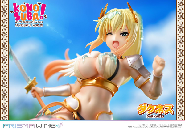 Prime 1 Studio PRISMA WING The anime KONOSUBA -God's blessing on this wonderful world! DARKNESS 1/7 Scale Pre-Painted Figure(4582647121769)