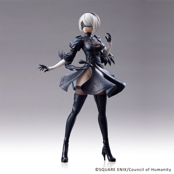 SQUARE ENIX NieR:Automata VER.1.1A Statuette - 2B (YoRHa No. 2 Type B) | 4988601372718