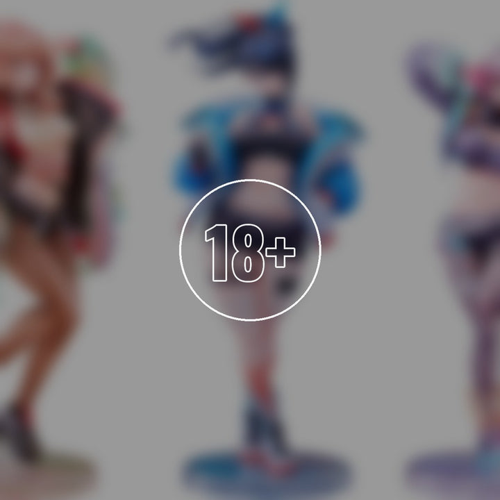 Gridman Universe: Dreamy Divas Ver. Figure Set - 18+ adults only cover