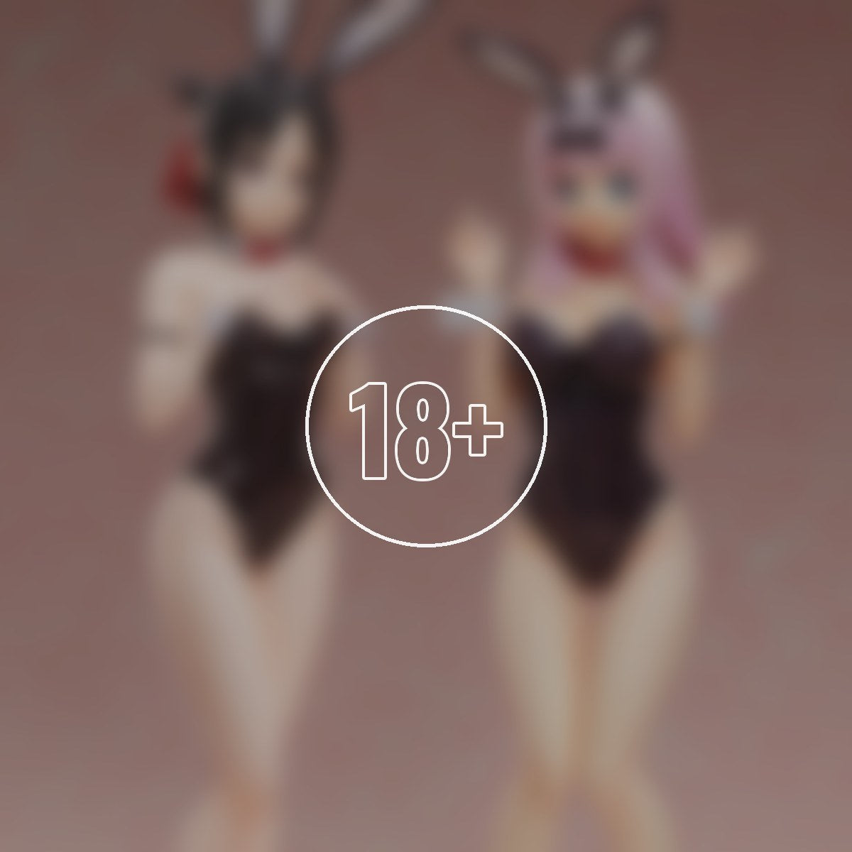 Chika Fujiwara: Bare Leg Bunny Ver. - 18+ adults only cover