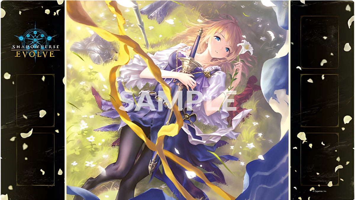 Playmat: Bushi Supplies Rubber Playmat- Shadowverse Evolve- Jeanne, Beacon of Salvation
