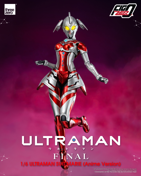Three Zero FigZero 1/6 ULTRAMAN SUIT MARIE (Anime Version) | 4895250806979