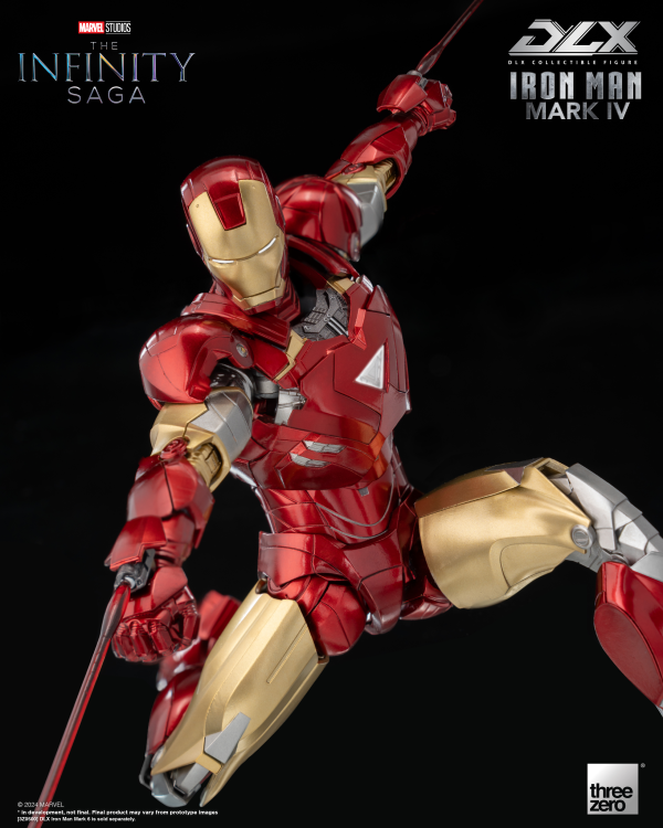 threezero Marvel Studios: The Infinity Saga: DLX Iron Man Mark 4 | 4895250812888