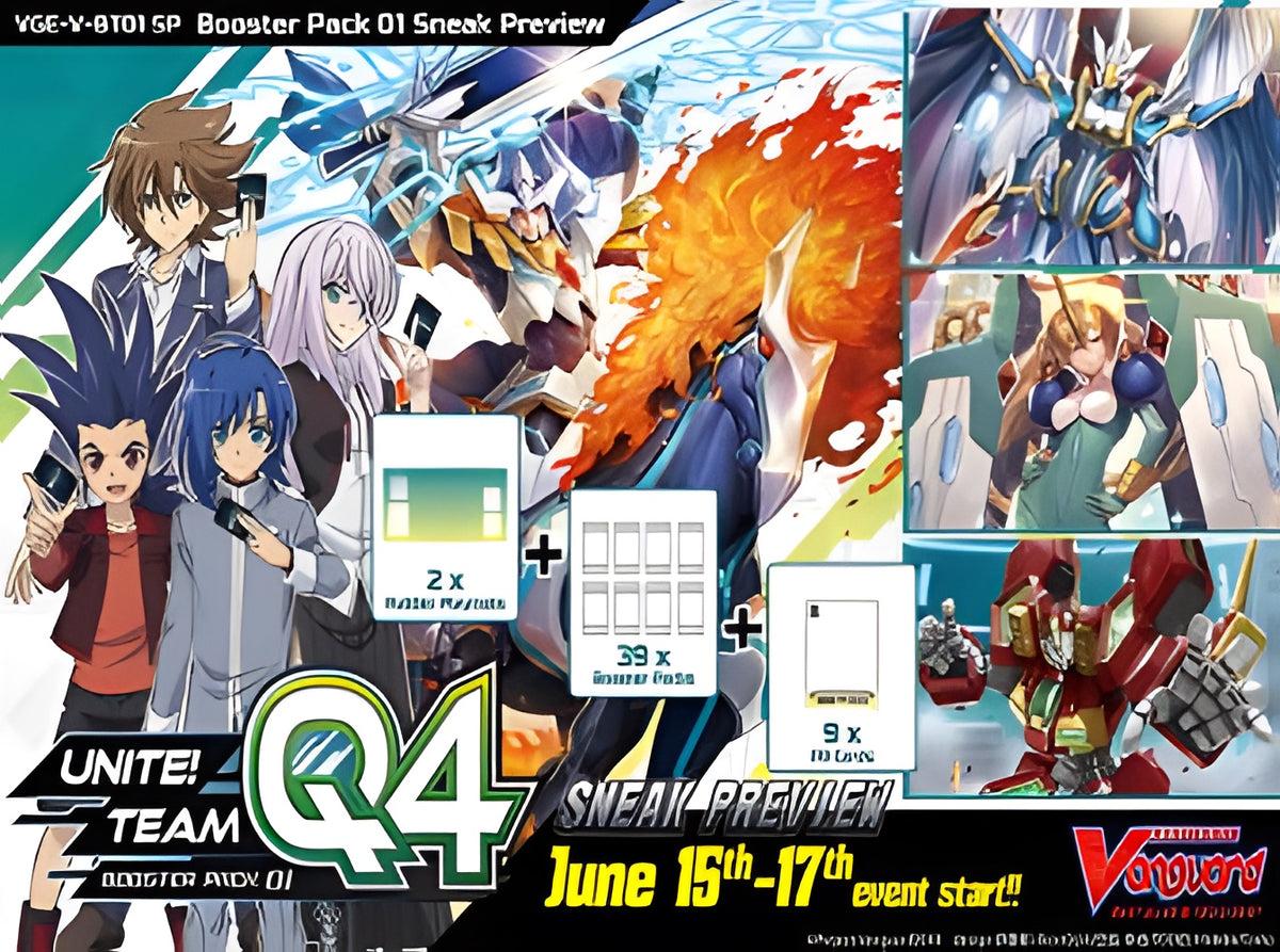 Cardfight Vanguard V: Unite! Team Q4 Sneak Preview Kit