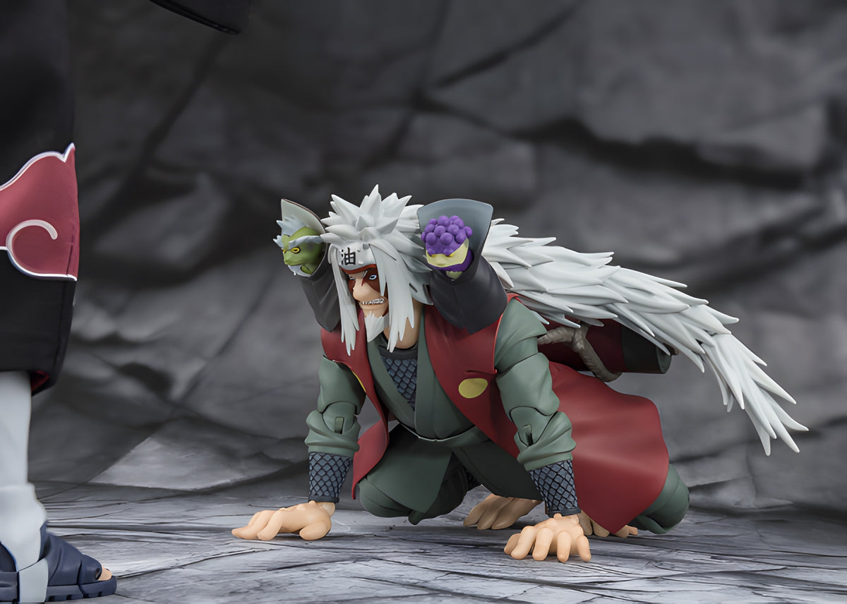 JIRAIYA -Hidden Leaf Heroic Master Sage- (Sage Mode Set) "NARUTO", TAMASHII NATIONS S.H.Figuarts
