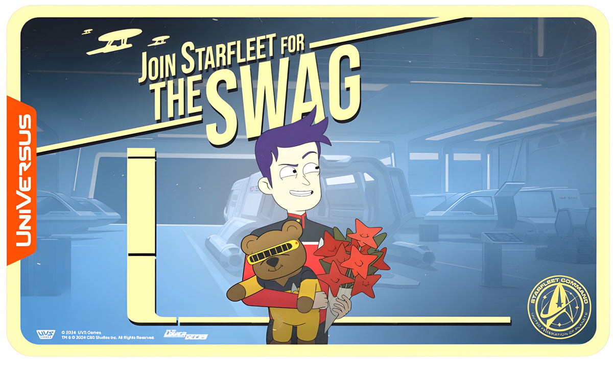Universus CCG: Star Trek Lower Decks Challenger Series- Boimler Playmat